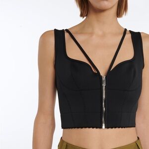 STELLA MCCARTNEY
Scuba bustier top (fits size small)